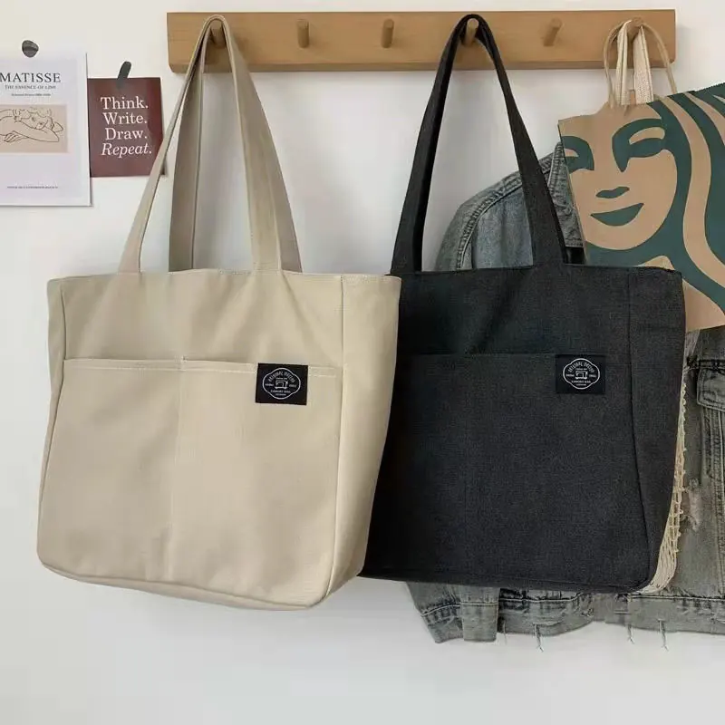 Canvas Bag Stylish Women New Model Korean Style Single Shoulder