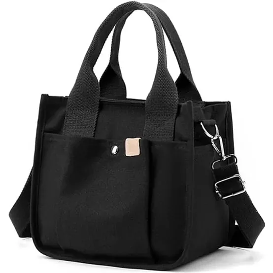 Japanese Style Handheld Canvas Bag Women Crossbody Bag For Fashionable