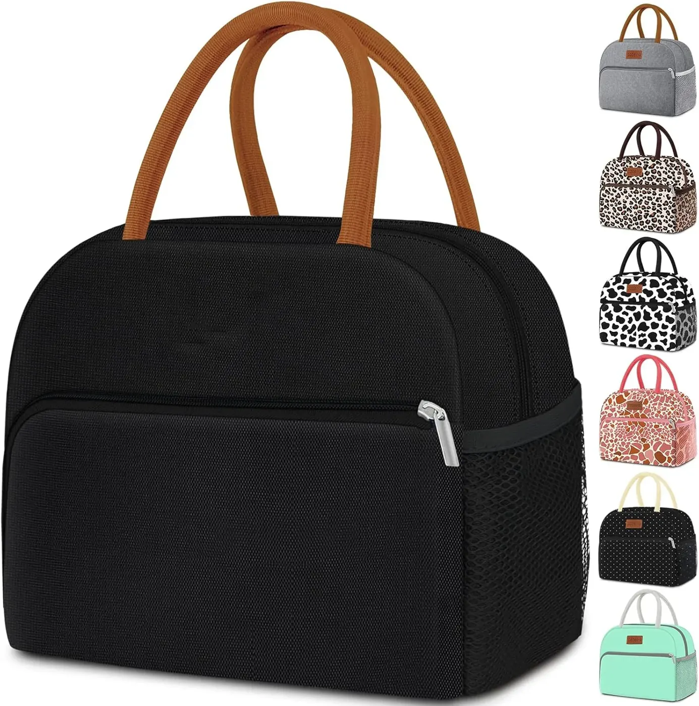 Minimalist Japanese Stylish Office Worker Lunch Bag Oxford Insulation Waterproof