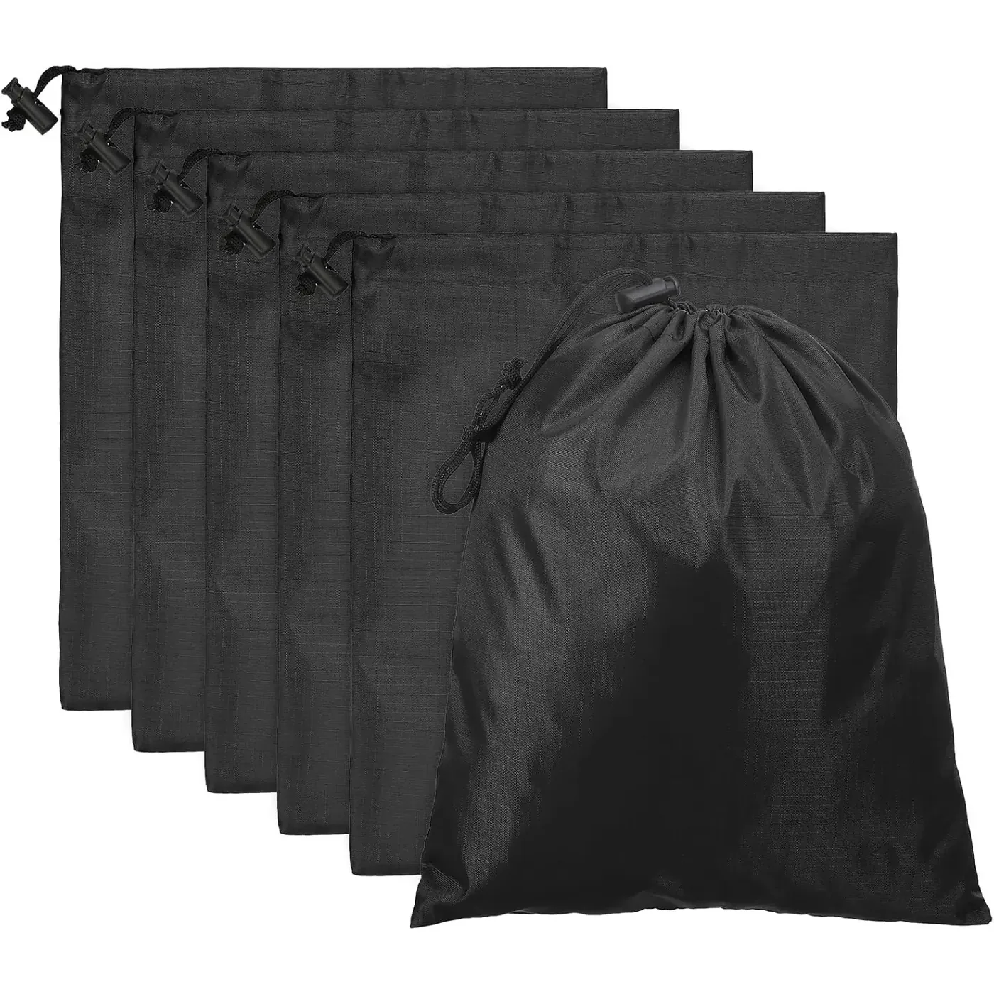 Travel Storage Bags Waterproof 210D Polyester Drawstring Bag Stuff Sack