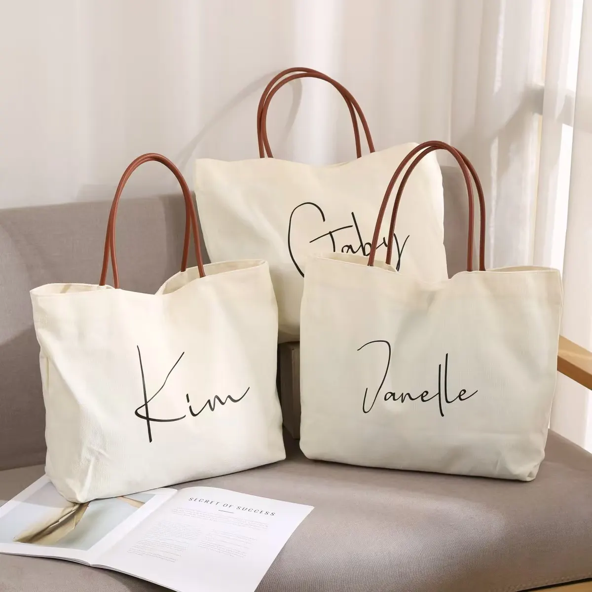 Women Fashionable Handbag Personalized Heat Transfer Printing Technique Can Print